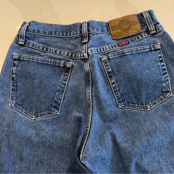 VINTAGE! Women’s 90’s Wrangler Denim Embroidered Jeans Blue Size 27 Boot Cut - Picture 10 of 14